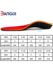 3ANGNI Orthotic Arch Shoe Accessories Support Inserts Orthotic Flat Feet Insole for Men Woman Heel Pain Plantar Fasciitis