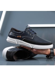 Casual Sneakers Men Fashion Trend Soft Sole Lace-up Mens Shoes Chaus Tufts Homme Mens Casual Shoes Zapato Hombre Soulier Homme