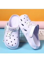 Slippers Surgical Room Slippers Pet Hospital Doctor Nurse Slippers Work Cartoon Flat Strap Soft Shoes Nursing Clogs Spa Shoes