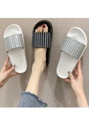 Women's open toe sandal soft cushioned home bathroom slipper