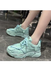 INS Hot Sale Women Summer Shoes 2022 Platform Casual Sneakers Outside Running Shoes Fashion Comfortable Sneakers Zapatillas Mujer