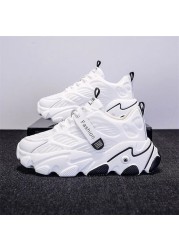 Women's shoes 2021 new lightweight breathable sneakers women height insole mesh shoes girls summer white shoes women's sports