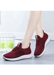 Winter Sneakers For Women Running Shoes Outdoor Brand Sneakers Mesh Breathable Light Sneaker Lace-up Shoes Woman Gym Trainers