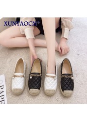 Autumn new fisherman shoes fashion women flats loafers round toe shoes women comfortable shoes mules women flat shoes