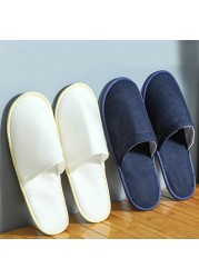 Disposable slippers non-slip thick slippers comfortable home travel portable thin bottom slippers zapatos mujer zapatillas casa