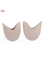 1 Pair Ballet Pain Relief Insert SEBS Dance Pointe Toe Pads Half Yard Insoles Protector Feet Ballerina Flexible Soft Forefoot