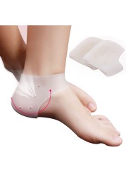 Silicone Against Peeling Washable Foot Protector Pain Relief Pad Prevent Dry Skin Moisturizing Gel Heel Socks Soft