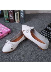 New Fashion Casual Summer Shoes Elegant Comfortable Ladies Fashion Flats Leisure Butterfly Knot Female Flat Shoes Women Shoe