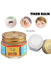 6pcs Original Red White Tiger Balm Ointment Tiger Oint Paint Cream Muscle Pain Relief Massage Ointment Soothe Itch Plaster