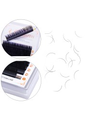 7 trays 16 rows/individual case mink false eyelashes blocking false eyelashes extension individual false eyelashes