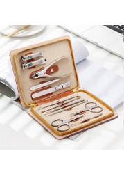 MR.GREEN Manicure Set 12 in 1 Full Functional Professional Stainless Steel Pedicure Sets with Portable Leather Gift Idea