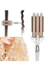 Electric Hair Curler Curling Iron Spirals Five Roller Corrugated Tubes Ceramic Deterrent Irons Volume Perm Volume Styling