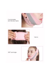 Elastic Bandage Face Slimming Corset Face Lift Relieve Double Chin Cheek Pressure Facial Massage Belt Tools