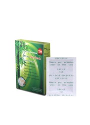 40pcs=2box Bamboo Detox Foot Patch Helping Body Detoxify (20pcs Sticker and Adhesives) Feet Spa Herbal Medical Plaster