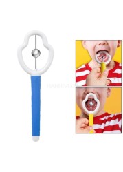 Children Child Tongue Tip Exerciser Tongue Training Tool Exercising Tool Mouth Tongue Tip Exerciser Trainer Oral Muscle