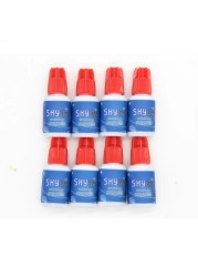 1pc 5g South Korea Sky Black Glue Glue 0.5s Faster Dry Time Stronger Eyelash Extension Glue for Extension Lashes Red Cover