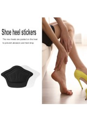 Heels Protector Insoles Pads Anti Drop Adhesive Adjust Size Heel Stickers Foot Pain Relief Care Patch Insoles for Sports Running