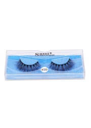 1 Box Mink Eyelashes Handmade Makeup Natural Long False Eyelashes 3D Mink Eyelashes