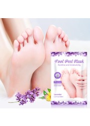 Feet Exfoliating Foot Masks Pedicure Socks Peeling Scrub for Feet Mask Remove Dead Skin Heels Foot Peeling Mask for Feet Spa