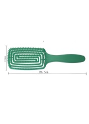 Wide Teeth Arc Massage Comb Anti-static Practical Anti-tangle Salon Styling Comb Non-slip Comfortable Hair Care Comb Hairbrush