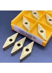 VNMG160404 VP15TF UE6020 Carbide Tokarnyy Turning Insert Original High Quality Cylindrical Turning Tool CNC VNMG160408 US735