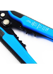 Multifunctional stripping pliers, used for cable cutting, crimping terminal 0.2-6.0mm, high precision automatic brand hand tool