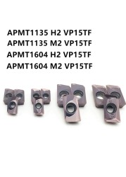 APMT1604 APMT1135 PDER M2 H2 VP15TF, كربيد ، إدراج القاطع ، APMT 1135 APMT 1604 نهاية قاطعة المطحنة CNC