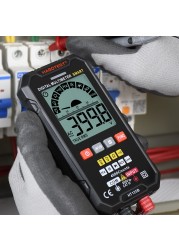 HABOTEST DMM HT125 Digital Multimeter Professional Automatic Intelligent Capacitance Ohm Dual Wired Continuity AC DC 600V