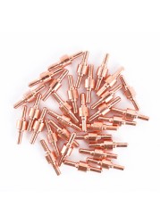 100pcs Plasma Cutter Electrode And Nozzle Kit Consumable Accessories For PT31 CUT 40 50 Plasma Cutter Welding Tools