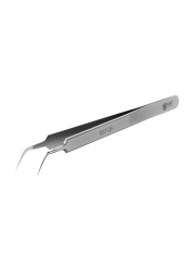 BST-Q5 Ultra Precision Tweezers Stainless Steel Curved Tweezers Pliers with Fine Tip