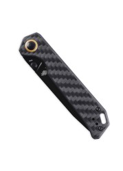 Kizer folding knife Begleiter V4458.2N1 carbon fiber black handle 2021 new N690 steel blade knife outdoor camping tools