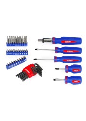 WORKPRO 139pcs Household Tool Kit Household Screwdriver Set Pliers Sockets Wrench