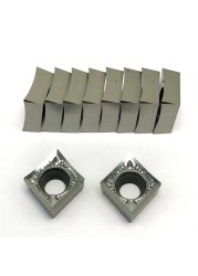 CCGT09T304 AK H01 Aluminum Insert Cutting Tool Turning Tool CNC Wood Cutting Teeth Turning Tools CCGT 09T304 Turning Insert