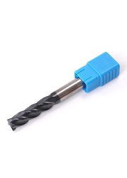 ZGT 1pc Tungsten Steel Milling Cutter HRC50 4 Flute Alloy Carbide End Mill Cnc Tools 2mm 3mm 4mm 6mm Metal Cutter Wood Endmill