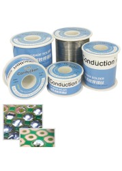 200g/500g Solder Welding Wire High Purity Low Fusion Spot 0.3/0.5/0.8/1/1.2mm Rosin Solder Wire Roll No Clean Tin BGA Soldering