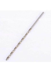 5pcs Extra Long HSS High Speed ​​Steel Drill Bit Set 2mm/3mm,3.5mm,4mm,5mm Bit Straight Shank Drill Bits for Electric Drills