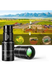 APEXEL Powerful 16x52 Binoculars Zoom Binoculars Dual Focal Range Prism Compact Monocular For Hunting Camping Equipment