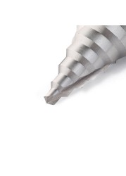 1pc Step Drill Bit 6-60mm 4-32mm Spiral Groove Wood Metal Hole Cutter HSS Round Shank Step Cone Drill Bit