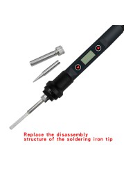 Electric Soldering Iron 80W LCD Digital Display Adjustable Temperature Soldering Iron Tips 220V/110V Soldering Soldering Tools