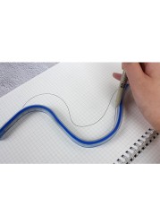 Professional Flexible Curve Ruler 30/40/50/60cm for Sewing Drawing Design