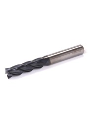 Endmill Cutting HRC50 4 Flute 4mm 5mm 6mm 8mm 12mm Metal Alloy Carbide Milling Tungsten Steel Milling Cutter End Mill Tools