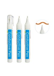 Portable Drawn Circuit Connector Fountain Pen DIY Electronics Programming Projects Circuit Repair Connector Paint Pen