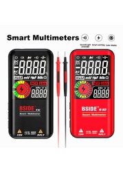 BSIDE Digital Multimeter S11 S20 DC Intelligent DC Omnidirectional AC Capacitor AC Ohm Diode NCV Hz Detector EMF Tester