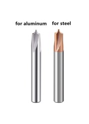 Tungsten Carbide Radius Corner Rounding Cutter End Mill Tool CNC R0.5 R1 R2 R3 R6 Chamfer Out Radish Quarter Circle Router