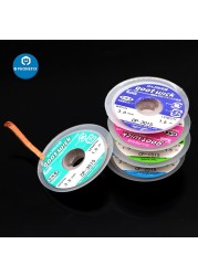 5pcs Goot wick welding wick remover bga desolding braid wire sucker soldering accessory bga absorber line