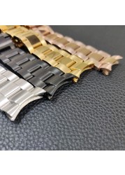 Watch Strap 904L Stainless Steel New Arrived High Quality 22mm Stainless Steel Watch Band Watch Strap Gold Strap