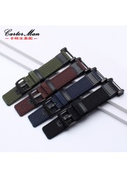 24mm fabric strap for Suunto core smart watch, made of nylon, with adapters, high quality, new