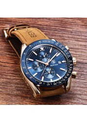 BENYAR Men Watches Luxury Brand Silicone Strap Waterproof Sport Quartz Watch Chronograph Military Men Watch Relogio Masculino