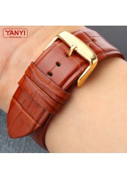 Genuine leather watchband 22mm watch bracelet for gu-ess W0040G3 W0040G5 W0247G3 watches band brand leather watch strap men