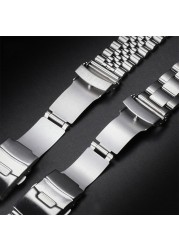 Replacement Watchband For Casio MDV106-1A MDV-107 MTP-VD01 MDV-106 D Bracelet 22mm Men's Strap Stainless Steel Metal Wristband